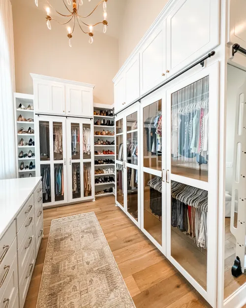 gorgeous organized closet