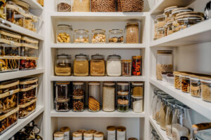 professionally organized pantry